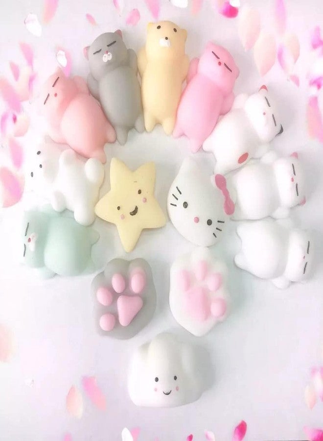 ANAB GI Kawaii Mochi Squishy Toys - Mini Animal Stress Relief Squishies for Kids' Birthday Party Favors (Random, 5 Pack) - Image 4